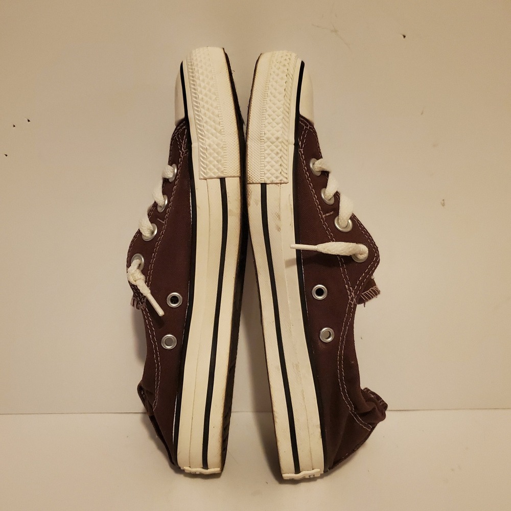 Converse Chuck Taylor All Star Shoreline Slip On Brown Sneakers Womens 7.5 - Picture 7 of 8